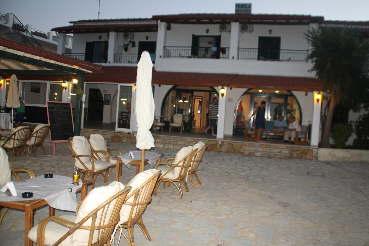 Akti Panela Beach Hotel Kávos Exterior foto