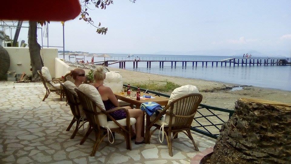Akti Panela Beach Hotel Kávos Exterior foto